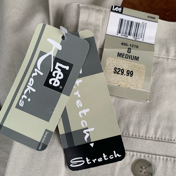 Brand New Lee khaki pants size 8 medium - Picture 10 of 10